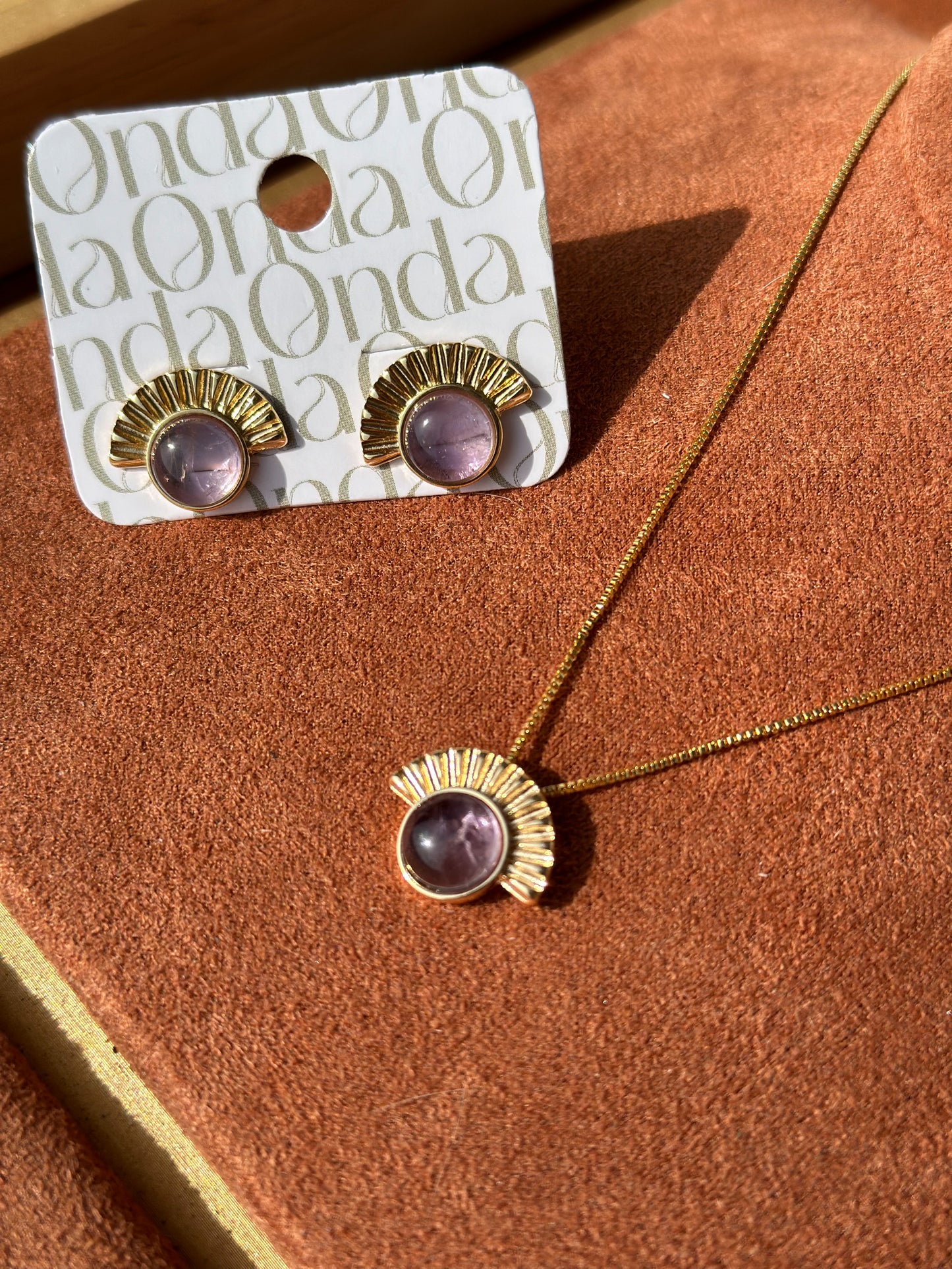 Lavender Glow Necklace
