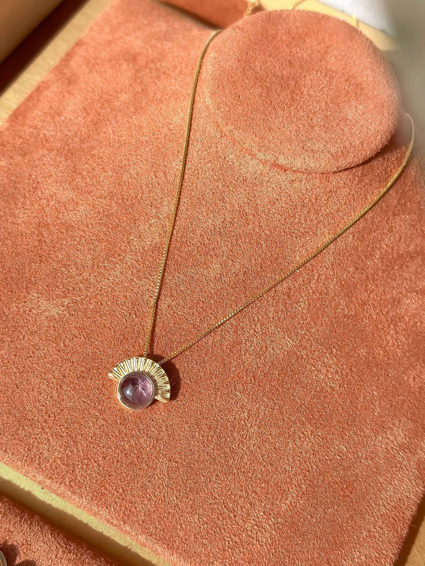 Lavender Glow Necklace