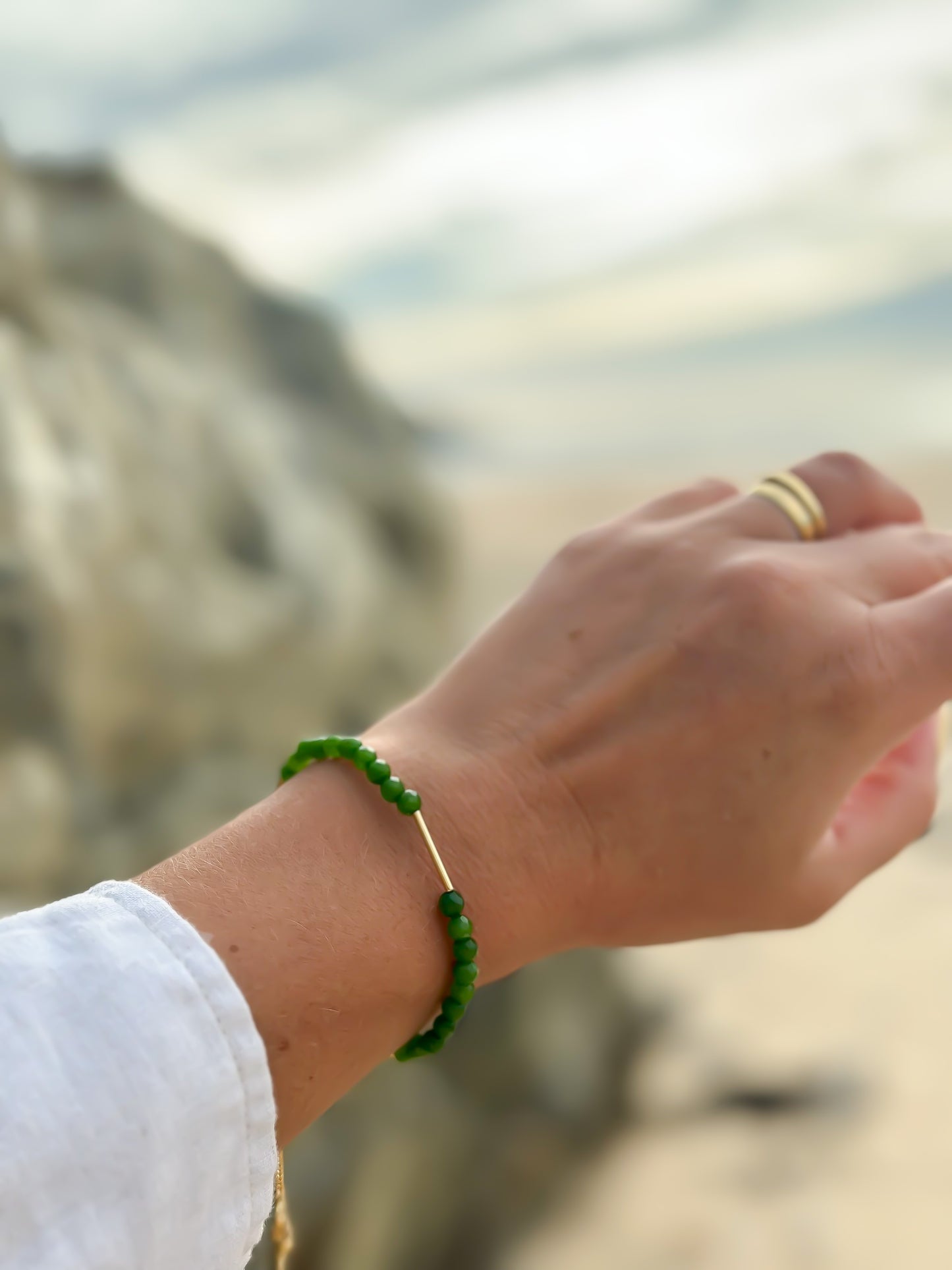 Verdant Spirit Stretch Bracelet