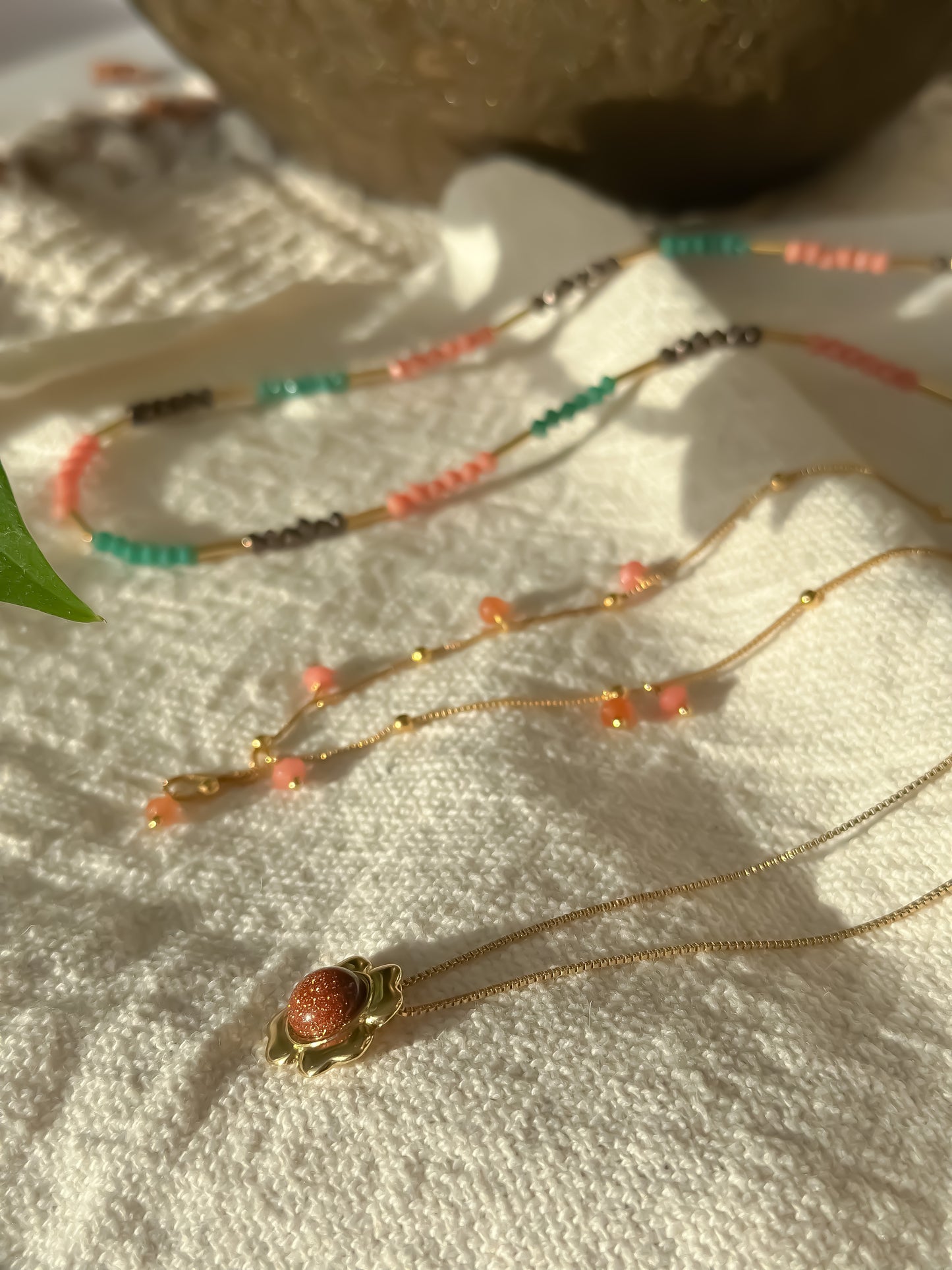 Sunstone Lucky Necklace