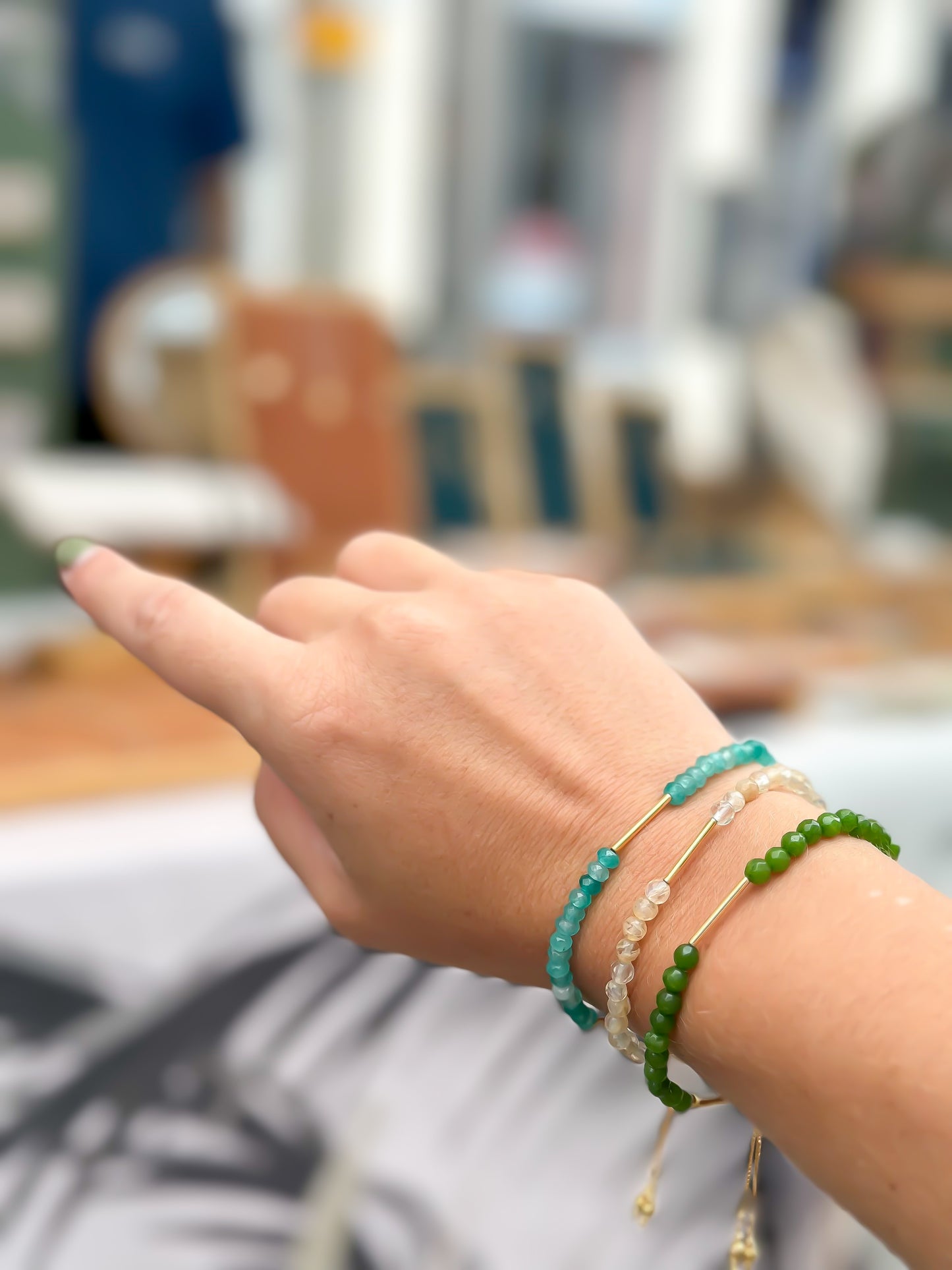Verdant Spirit Stretch Bracelet