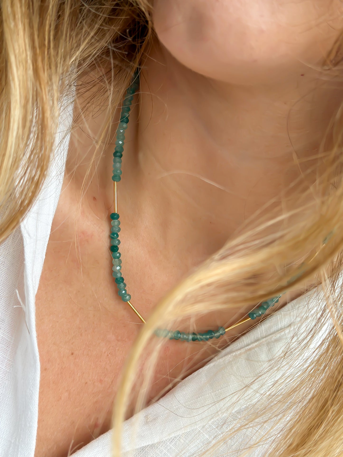 Sky Muse Amazonite Choker
