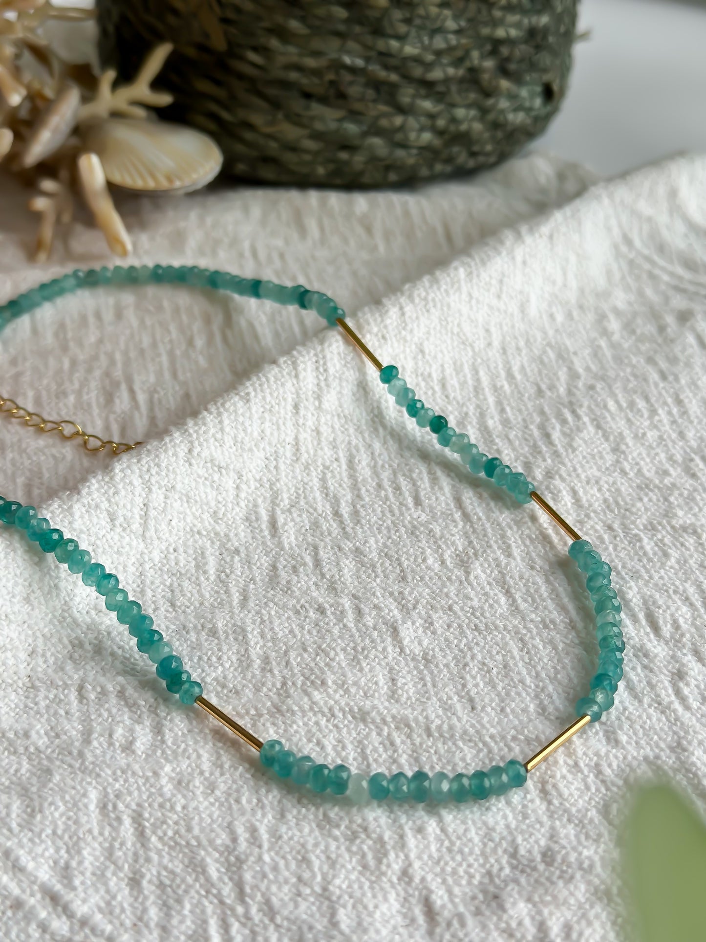 Sky Muse Amazonite Choker