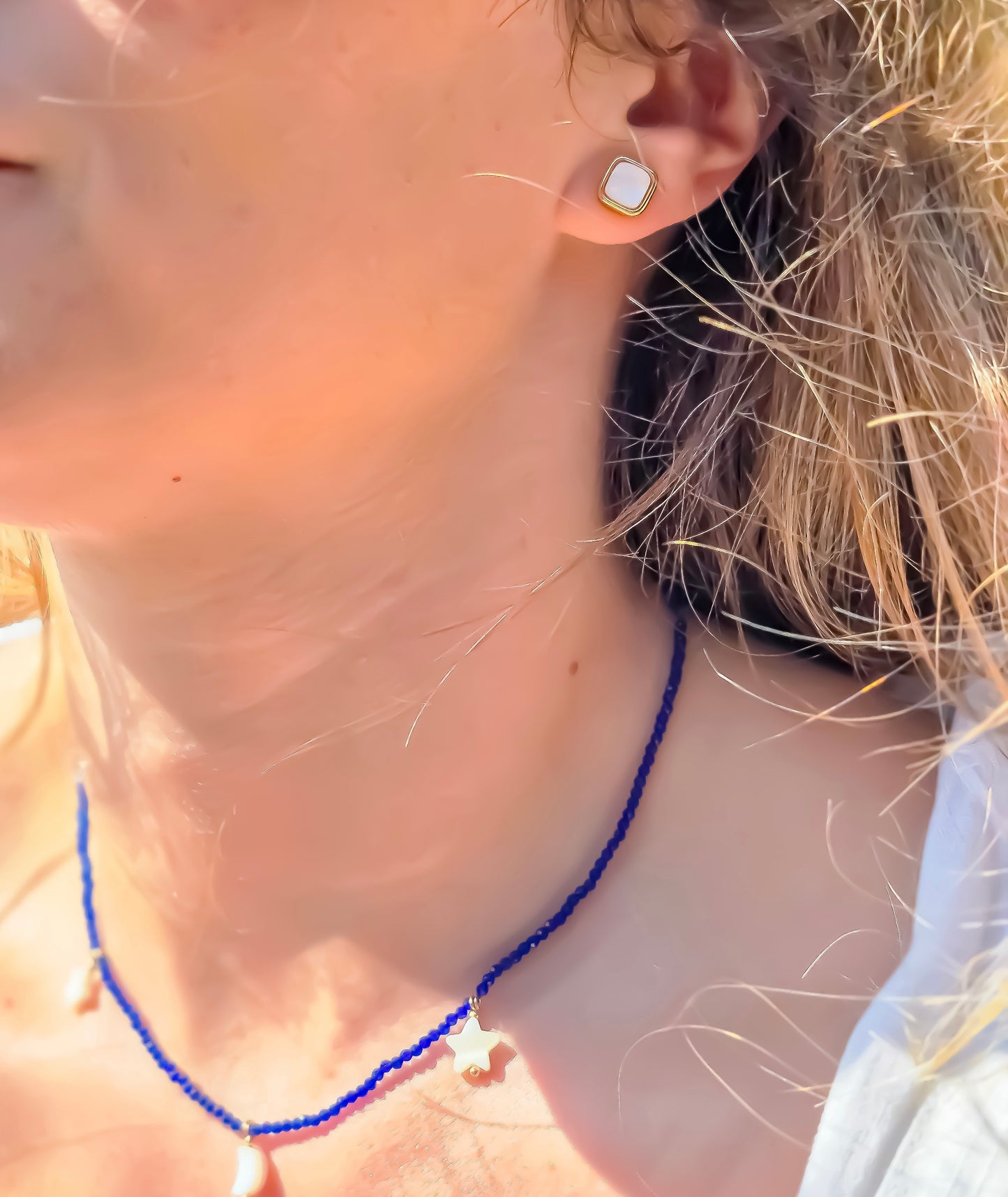 Shell Stud Earrings