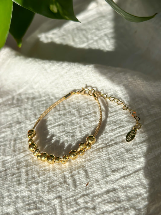 Golden Rhythm Bracelet
