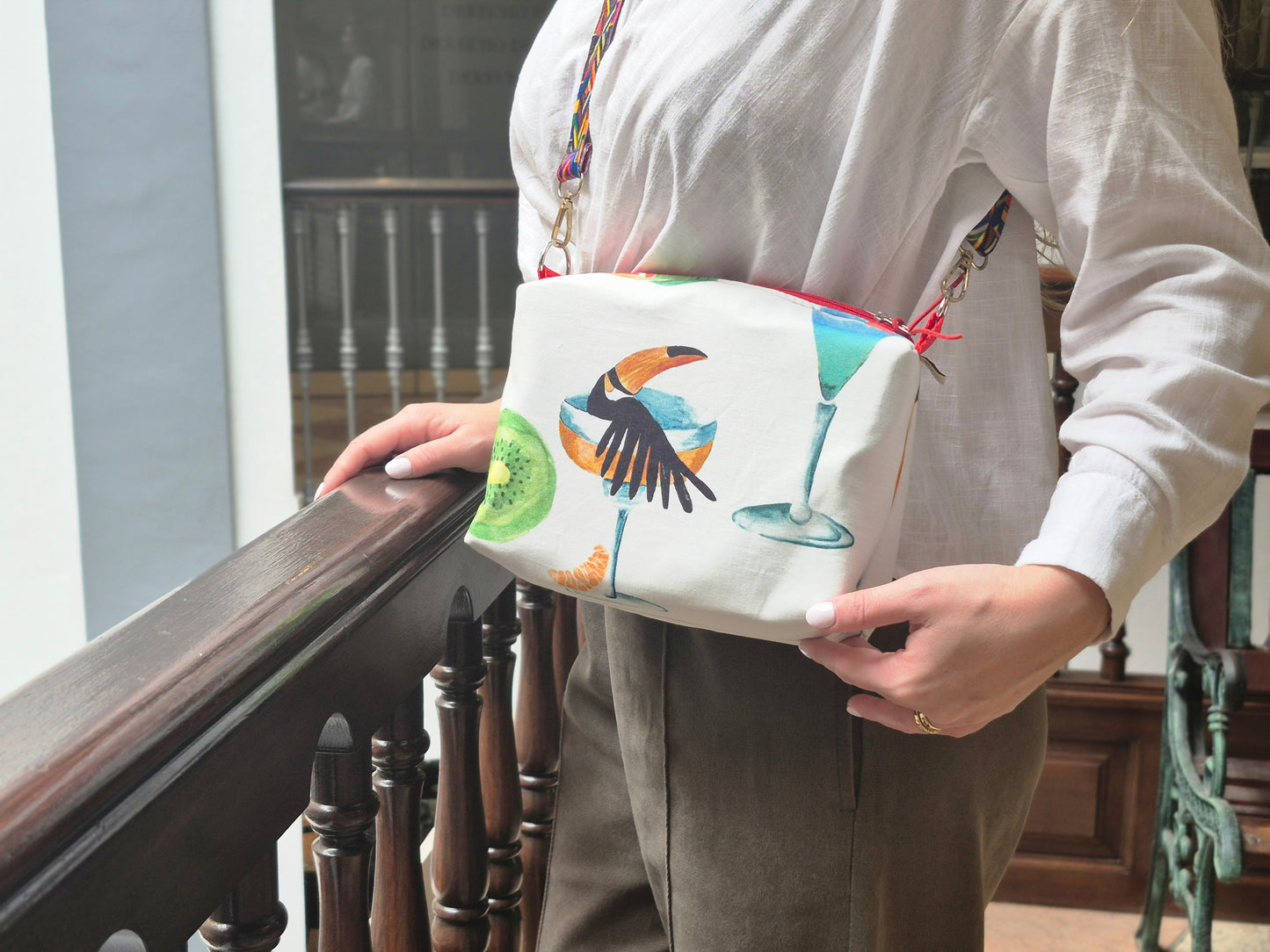 Happy hour in Rio Upcycling Farm Rio Bag