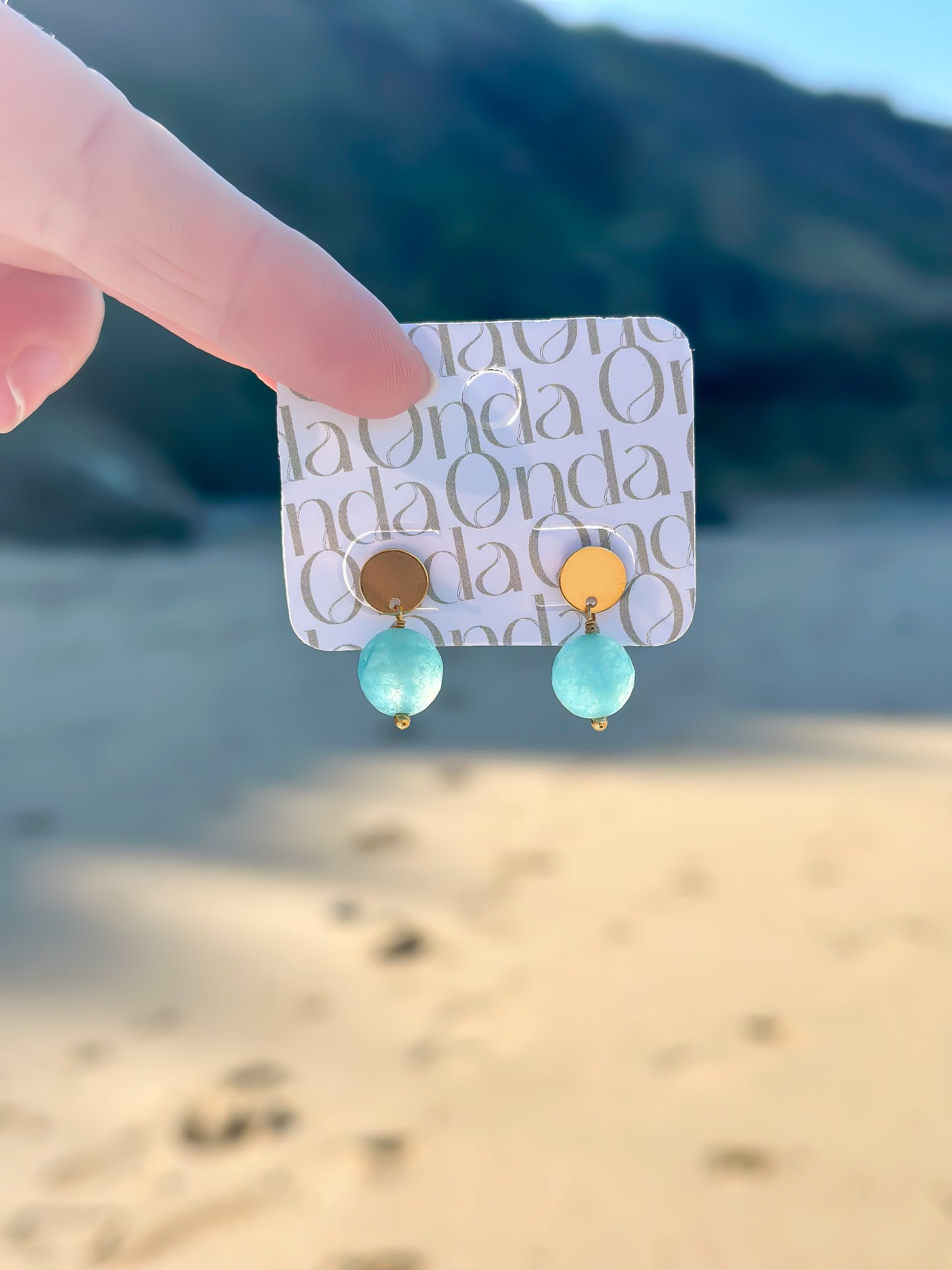 Amazonite Drops: Courage and Truth