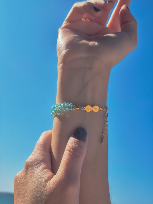 Everything is possible Bracelet - Summer Blue