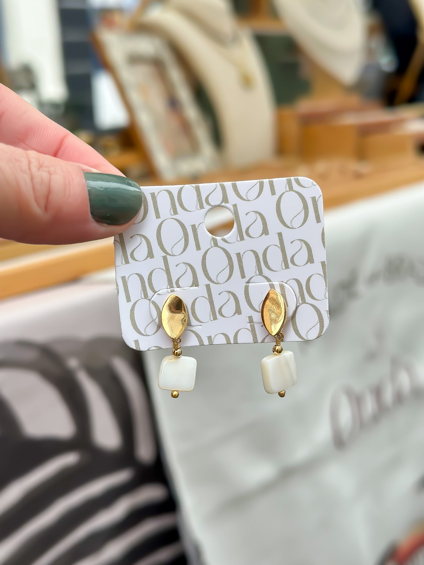 Minimalist Square Earrings