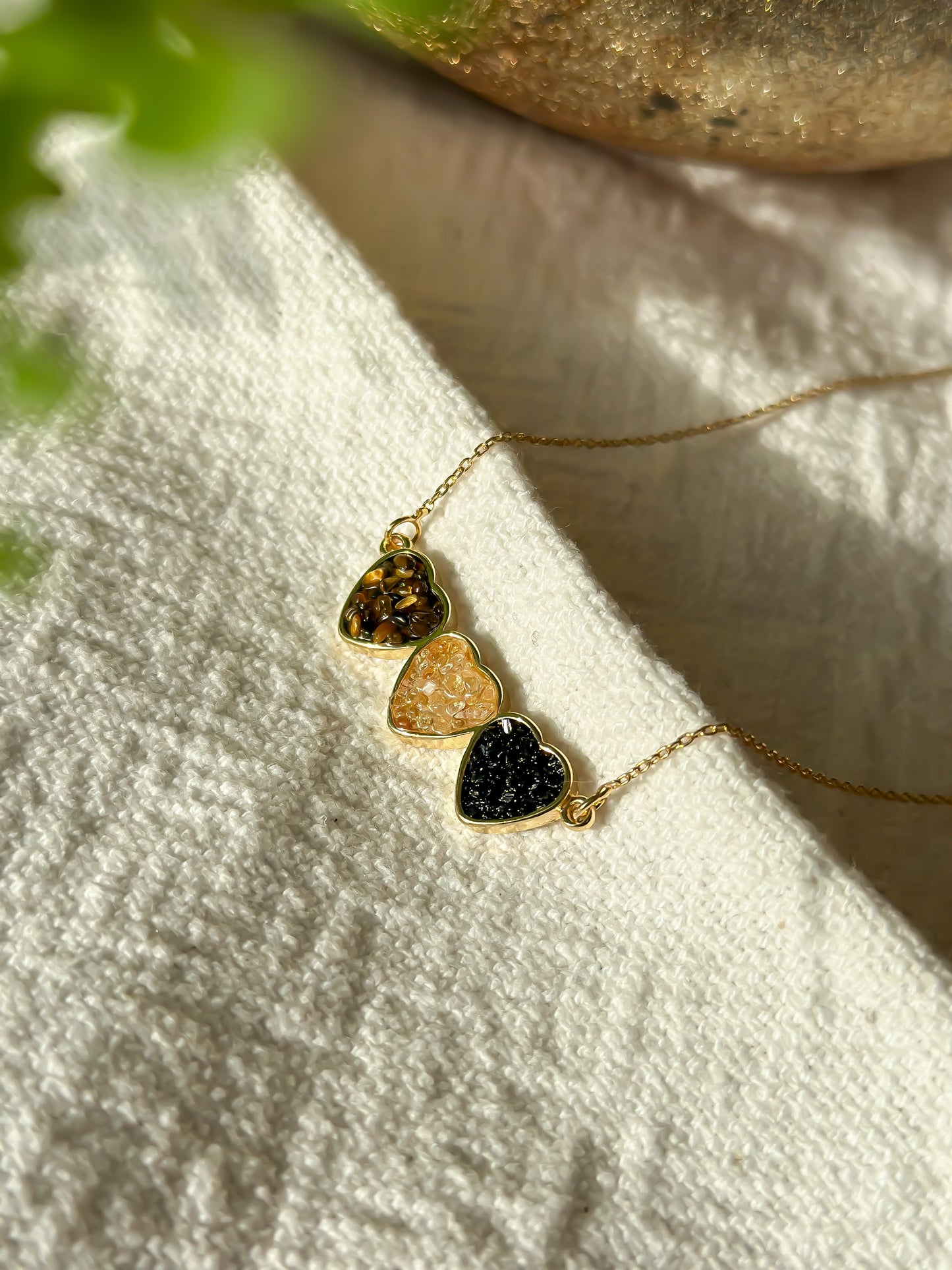 Triple Hearts Necklace