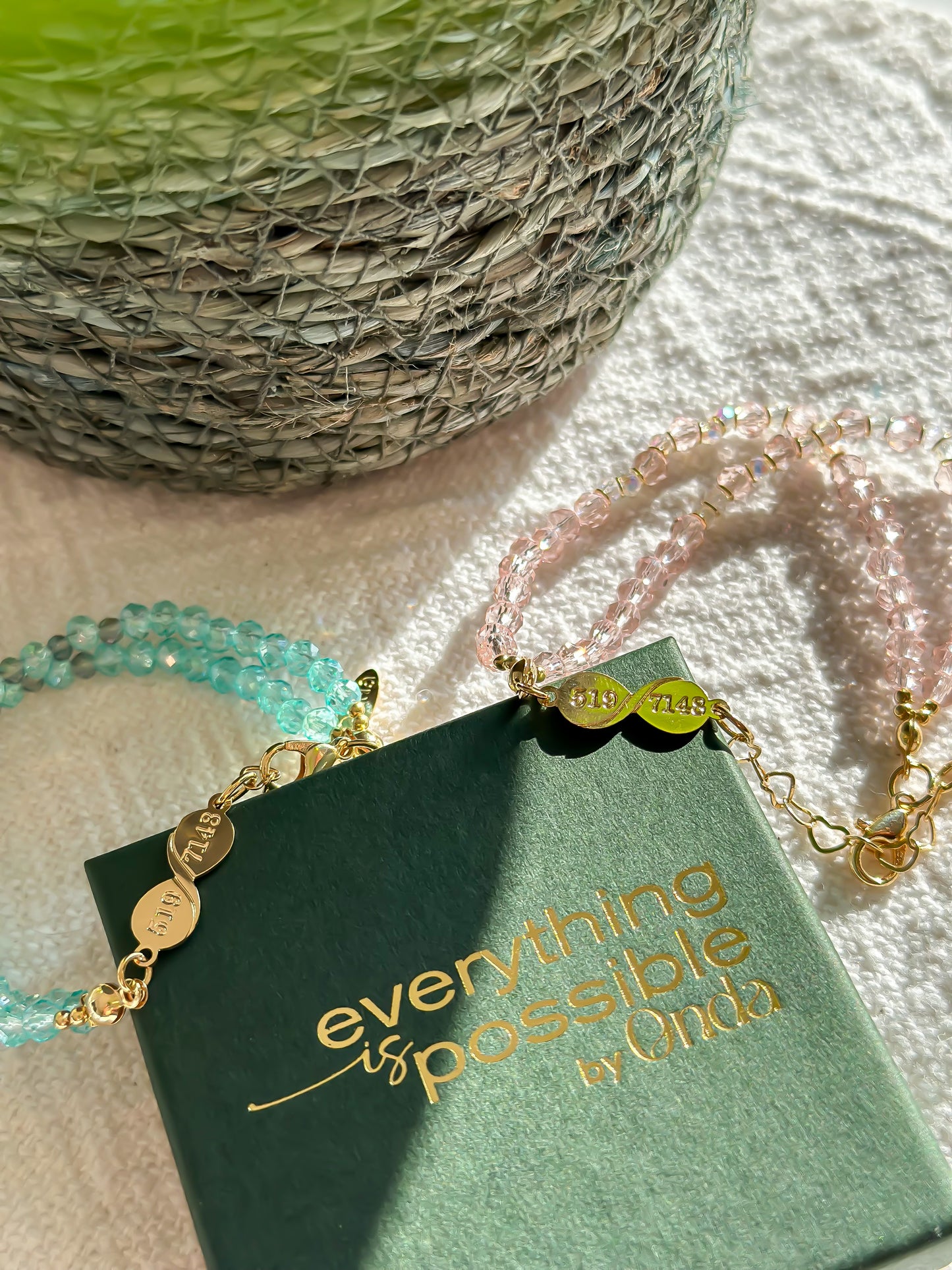 Everything is possible Bracelet - Blush Sunrise