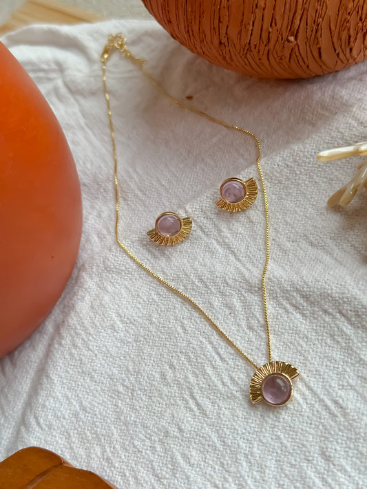 Lavender Glow Earrings