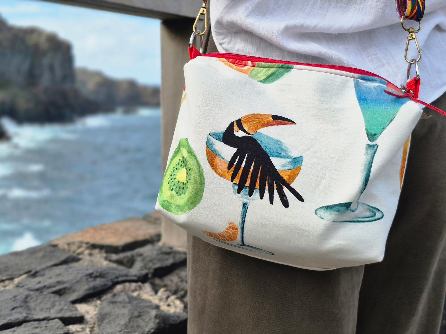 Happy hour in Rio Upcycling Farm Rio Bag
