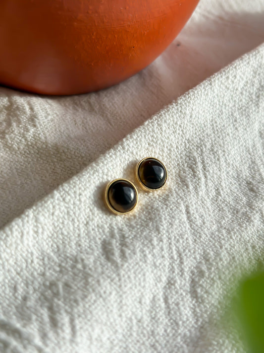 Tiger’s Eye Studs: A Constant Presence