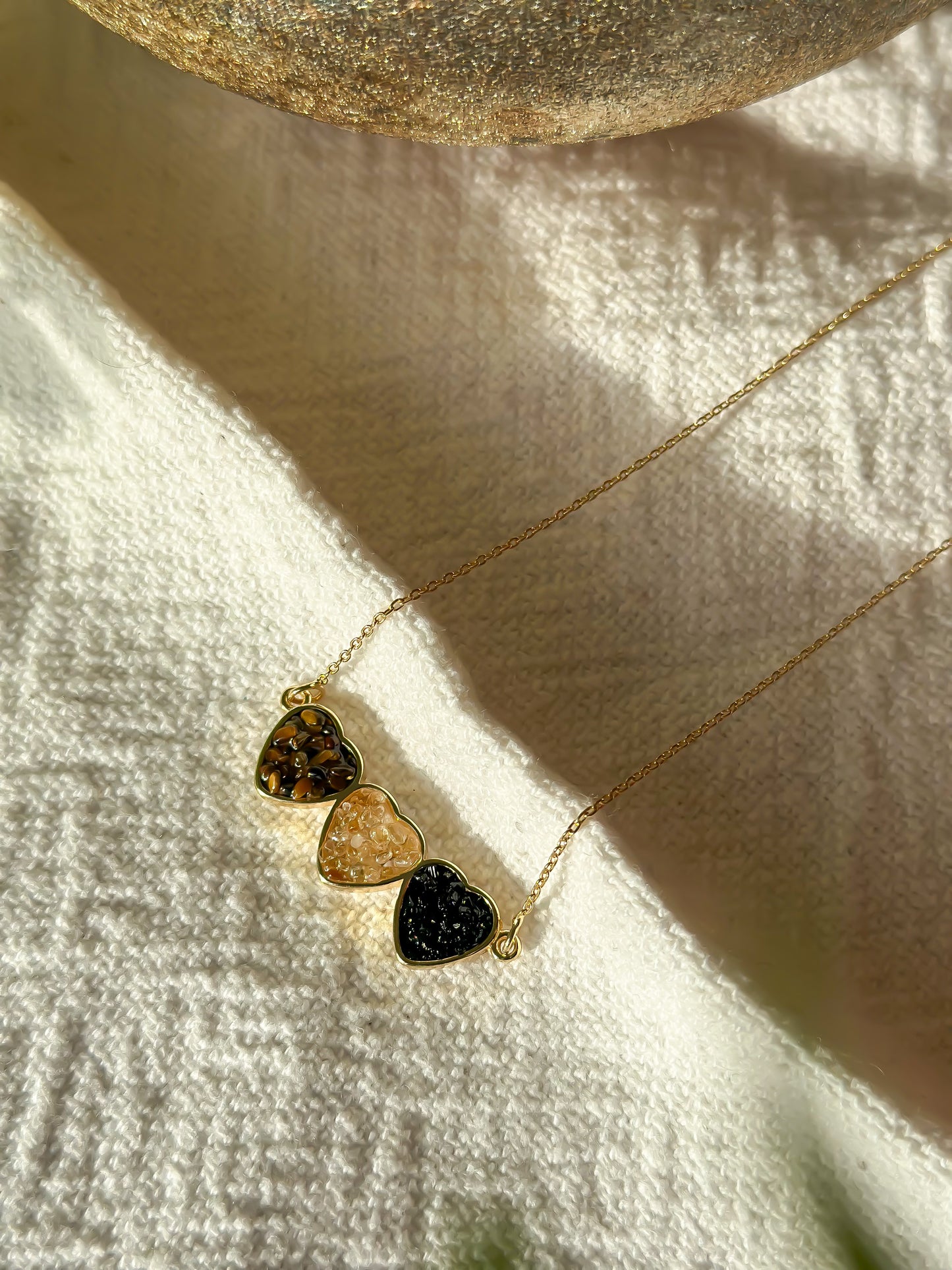 Triple Hearts Necklace