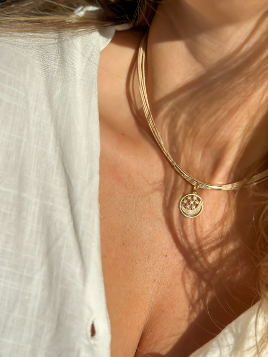 The Starlight Medallion Necklace