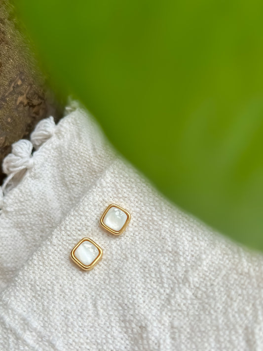 Shell Stud Earrings