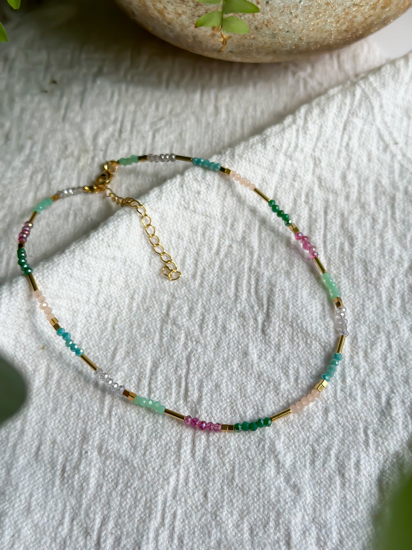 Rainbow Sparkle Choker
