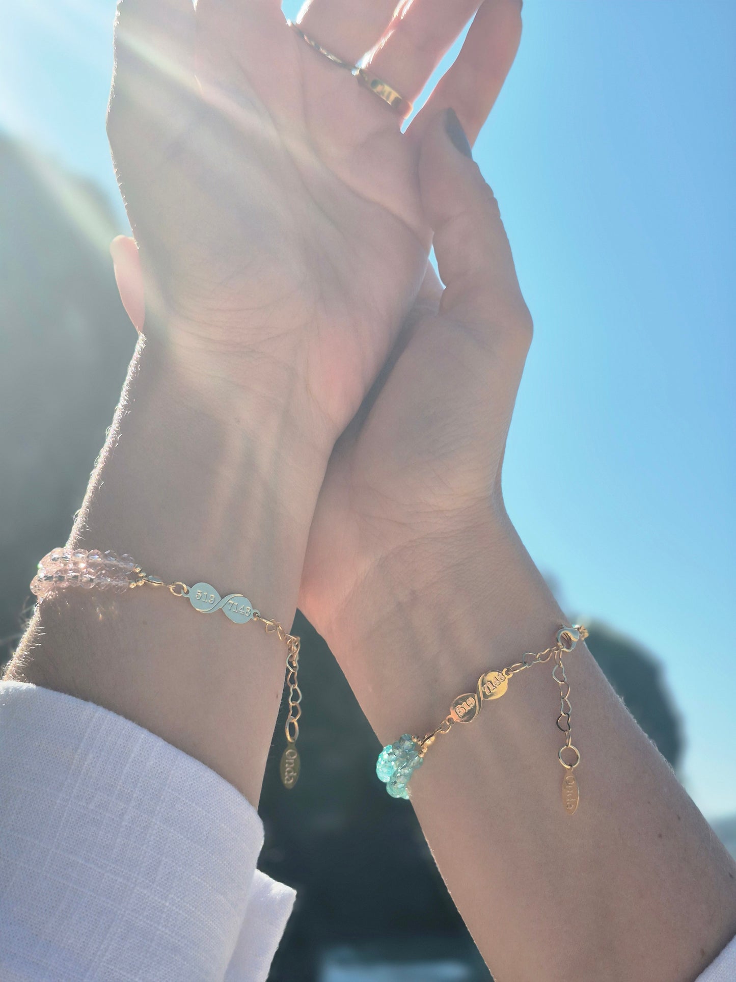 Everything is possible Bracelet - Blush Sunrise